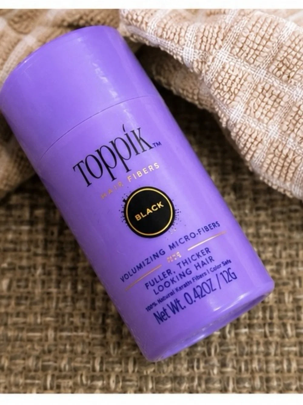 Toppik Black Hair Building Fibers - Volumizing Micro-Fibers Unisex